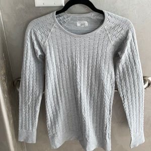 Athleta Long Sleeve Gray shirt